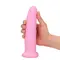 Фалоімітатор з ароматом жуйки - Toyz4lovers Delicious Dildo Bubble Gum, 19,5 см