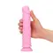 Фалоімітатор з ароматом жуйки- Toyz4lovers Delicious Dildo Bubble Gum, 20 см