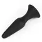 LoveToy - Lure Me Silicone Anal Plug S - Анальна пробка, 11.5х2.7 см (чорний)