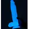 LoveToy - Lumino Play Dildo 10'' - Фаллоимитатор светящийся в темноте, 37х3.8 см