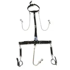 Бондажный набор с металлическим анальным крюком Art of Sex Bridget Bondage set with anal hook № 3