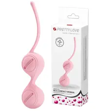 Pretty Love Kegel Tighten Up I Light Pink - Вагинальные шарики, 16,3х3 см (розовый)