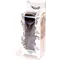 Boss Jewellery Silicon PLUG Bunny Tail Black - Анальна пробка з хвостом, 6,5х2,7 см (чорний)
