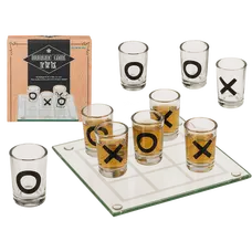 Drinking Game Tic Tac Toe - Набір склянок, 9 шт