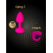 Gvibe Gplug Small - Инновационная маленькая дизайнерская пробка с вибрацией, 8х2.8 см (розовая)