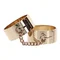 Taboom Slave Wrist Cuffs - Наручники металлические, (золотой)