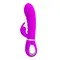 Pretty Love - Prescott Vibrator Pink - Вибратор-кролик, 20 см (фиолетовый)