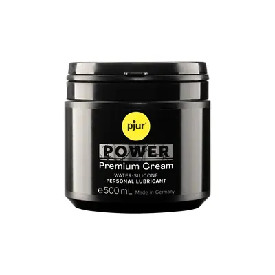 Pjur Power Premium Cream - змазка для фістингу та анального сексу на гібридній основі, 500 мл