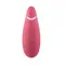 Womanizer Premium 2 + Лубрикант 50 мл - Інноваційний кліторальний вакуумний стимулятор, 15.5х3.5 см (малиновий)