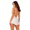 Obsessive Heavenlly babydoll & thong - эротический беби долл и стринги, XS/S (белый)