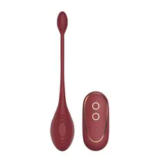 Dream Toys Romance Daisy - Віброяйце з дистанційним керуванням, 23 см (бордовий)