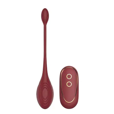 Dream Toys Romance Daisy - Віброяйце з дистанційним керуванням, 23 см (бордовий)