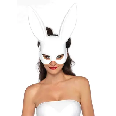 Leg Avenue-Masquerade Rabbit Mask White - Сексуальна маска кролика