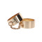 Taboom Slave Wrist Cuffs - Наручники металлические, (золотой)