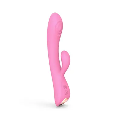 Love To Love Bunny & Clyde pink passion - Вибратор-кролик 22,5 см (розовый)