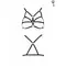 Passion Exclusive Armanda Bra - Бюстгальтер-стрепи, XXL/XXXL
