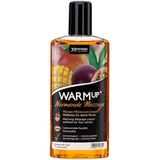 Joy Division Warmup Mango + Maracuya - массажное масло с согревающим эффектом и с ароматом манго и маракуйи, 150 мл