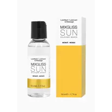Mixgliss Sun Monoi - Лубрикант на силіконовій основі з ароматом олії Маної, 50 мл.