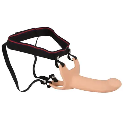 Orion - Strap-On Silicone Sleeve Large - Порожнистий страпон, 19х4 см
