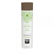 Shiatsu Lotus & Coconut oil - массажное масло с ароматом лотоса и кокоса, 100 мл