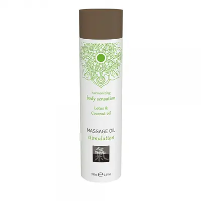 Shiatsu Lotus & Coconut oil - массажное масло с ароматом лотоса и кокоса, 100 мл