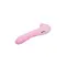 Wooomy Smoooch Clitoral Suction & Vibration - Вакуумний стимулятор з вібрацією, 18.6х4.5 см (рожевий)