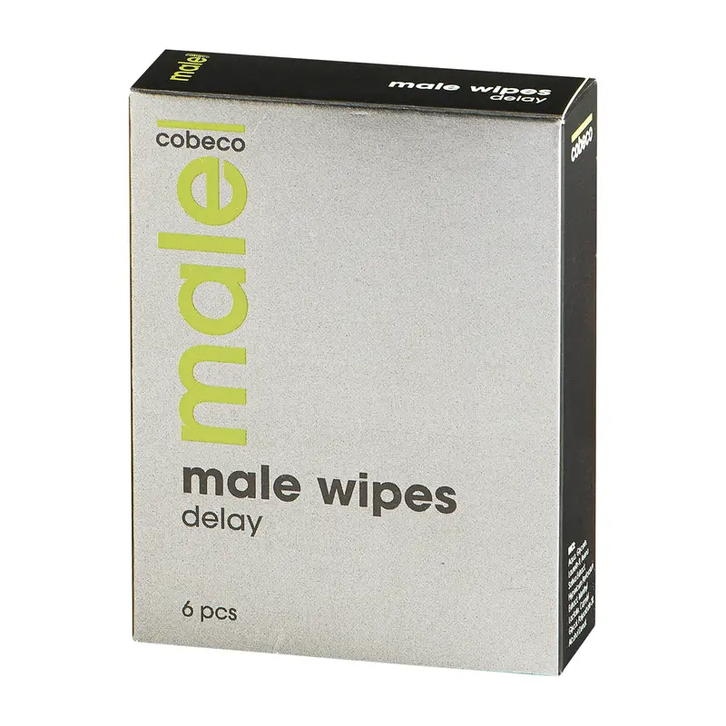 Cobeco Male Wipes Delay - Мужские салфетки, 1шт Cobeco Male Wipes Delay - Мужские салфетки, 1шт