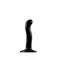 Strap-On-Me P&G-Spot Dildo, S - Насадка для страпона, 16.4х3 см, (черная)