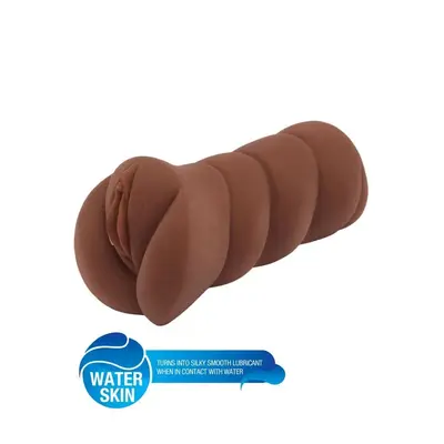 Bangers Super Wet Travel Beaver - реалистичный мастурбатор 13,5х1см (коричневый)