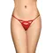 SoftLine G-String 2494 - red - Женске стринги, S/M (красный)
