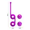 Pretty Love Kegel Tighten Up Balls III Purple - Вагинальные шарики (фиолетовый)