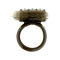 Seven Creations VIibrating Cockring Silicon - виброкольцо, 5х3 см (прозрачный)