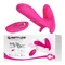 LyBaile Pretty Love Remote Control Massager Pink - Універсальний масажер з вібрацією та пультом ДУ, 10х2.2 см (рожевий)