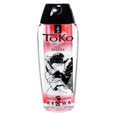 Shunga Toko Aroma Lubricant Cherry-оральний лубрикант зі смаком вишні, 165 мл