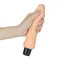 LoveToy - Reel Feel Cyberskin Vibrator Flesh 8 " - Реалистичный вибратор, 20.5х3.5 см