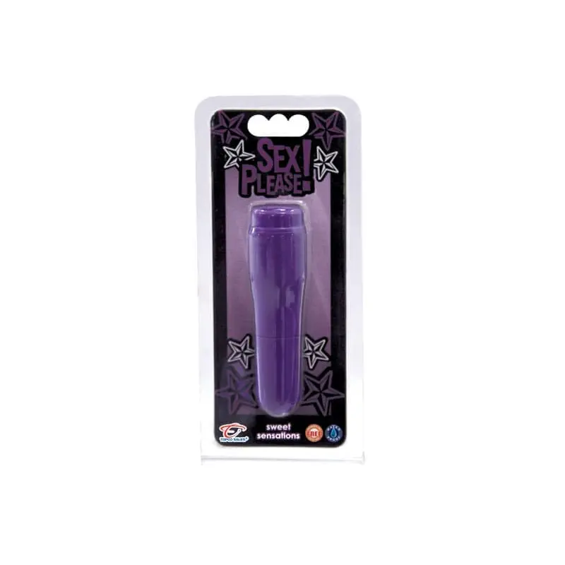 Topco Sales Sweet Sensations Vibe - Вибромассажер, 10,16х2,54 см (пурпурный) Topco Sales Sweet Sensations Vibe - Вибромассажер, 10,16х2,54 см (пурпурный)