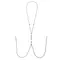 Прикраса для сосків Art of Sex - Nipple Clamps Arrow, (гранатовий)