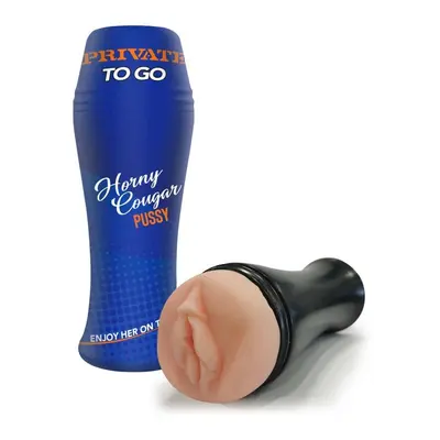 Private Horny Cougar To Go - Компактный мастурбатор-вагина, 21х7,5 см (телесный) Private Horny Cougar To Go - Компактный мастурбатор-вагина, 21х7,5 см (телесный)