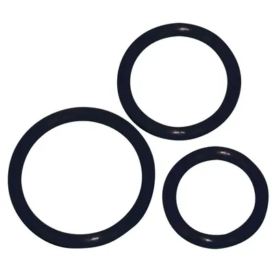 Набор эрекционных колец Silicone Cock Ring, 3 шт