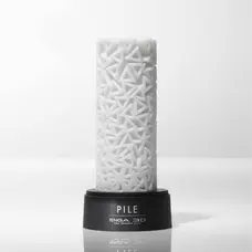 Tenga 3D Pile-Мастурбартор з текстурою трикутників, 13х4 см