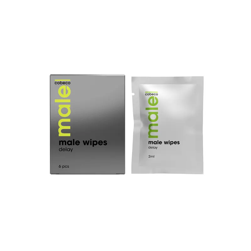 Cobeco Male Wipes Delay - Мужские салфетки, 1шт Cobeco Male Wipes Delay - Мужские салфетки, 1шт
