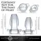 Master Series Clear Hollow Anal Plug - Полая анальная пробка-тоннель, 9,9 см (прозрачный)