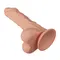 LyBaile Beautiful Encounter Buraq Dildo Flesh - Релистичный фаллоимитатор на присоске, 18 см (телесный)