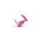 We-Vibe Ditto+ Cosmic Pink + Лубрикант 50 мл - Анальный смарт-вибратор, 8,8 см (розовый)