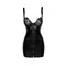 Платье с мокрым эффектом Noir Handmade F254 Powerwetlook mini-dress, S