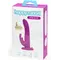 Happy Rabbit Vibrating Strap-On Harness Set - Страпон з вібратором кроликом, 12.7х3.2 см