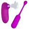 Pretty Love - Curupira Multifunctional Sucker Purple - Вакуумний стимулятор + віброяйце (фіолетовий)