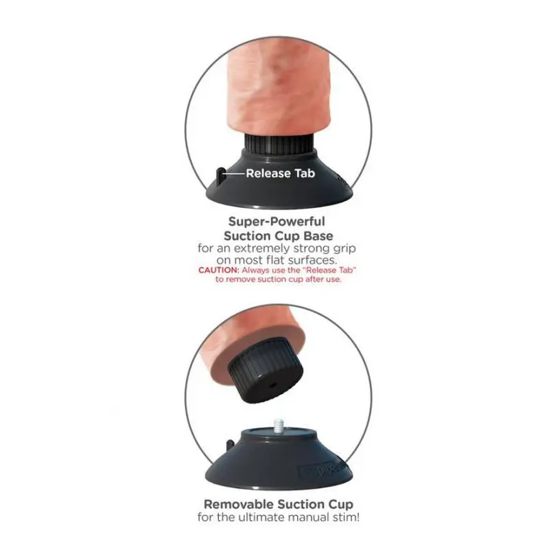 Pipedream Vibrating King Cock 10 with Balls - Вібратор, 20.5 см
