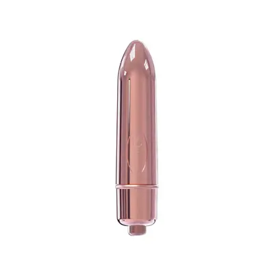 So Divine Rose Gold Halo стильная мощная вибропуля, 7.6х1.5 см