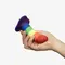 Fun Factory AMOR Pride Edition - Фалоімітатор, 14,6 см (райдужний)